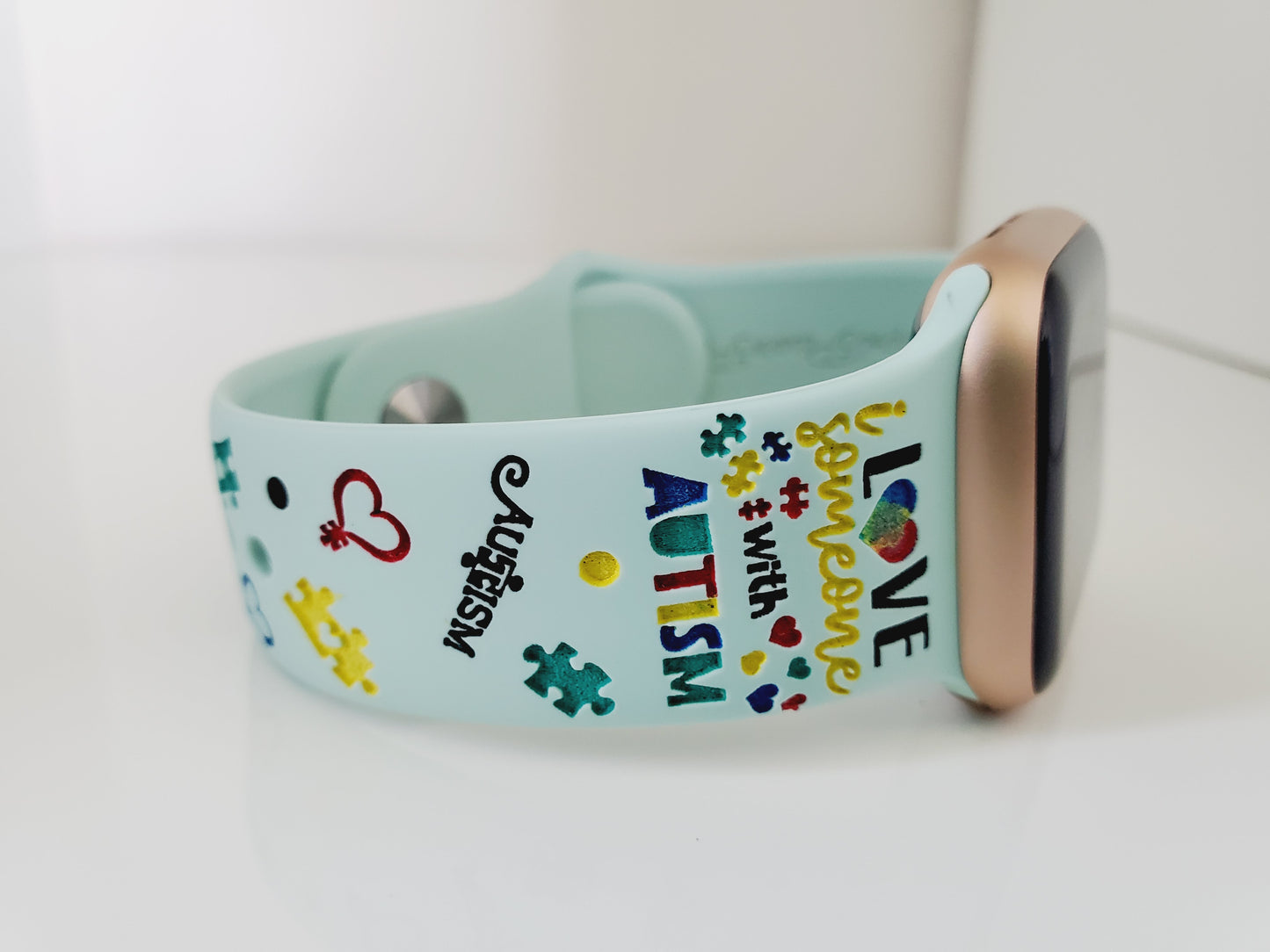 Correas Grabadas iwatch Autismo