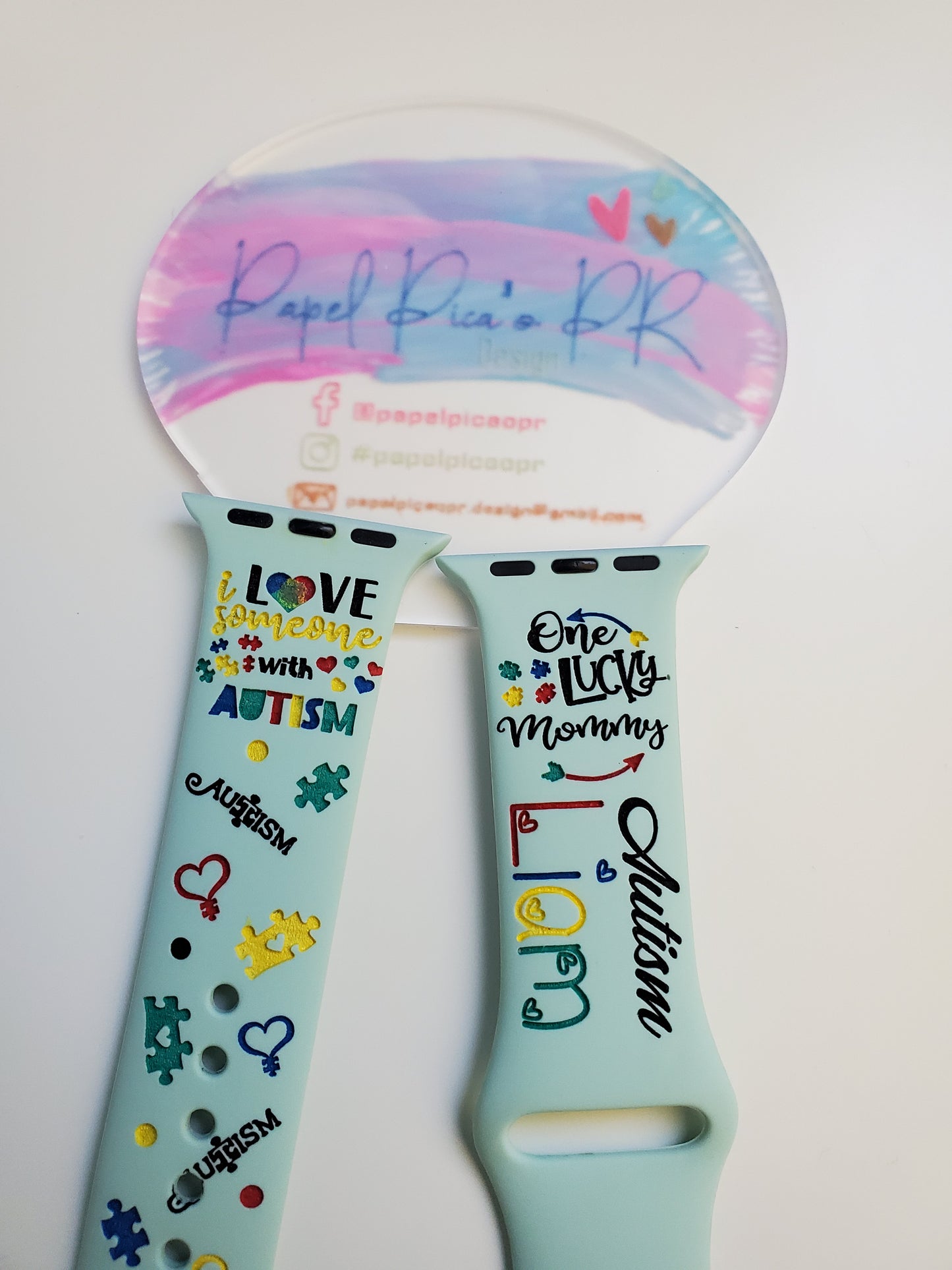 Correas Grabadas iwatch Autismo