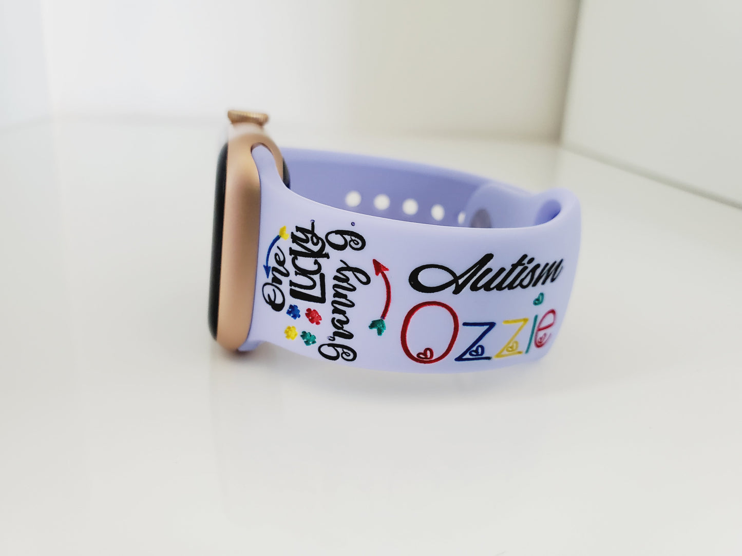 Correas Grabadas iwatch Autismo
