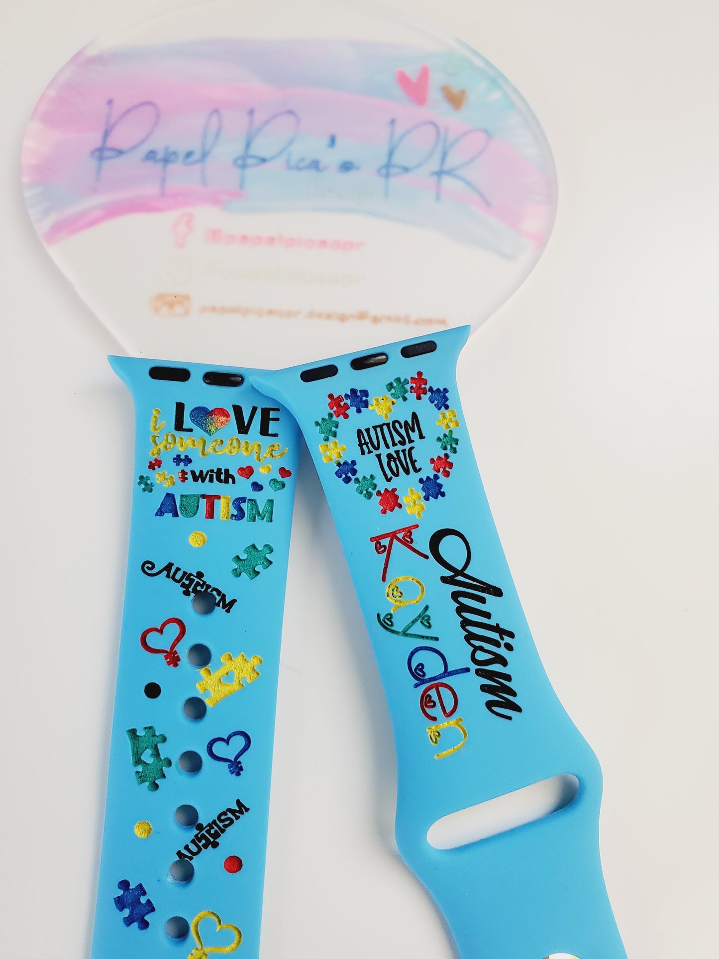 Correas Grabadas iwatch Autismo