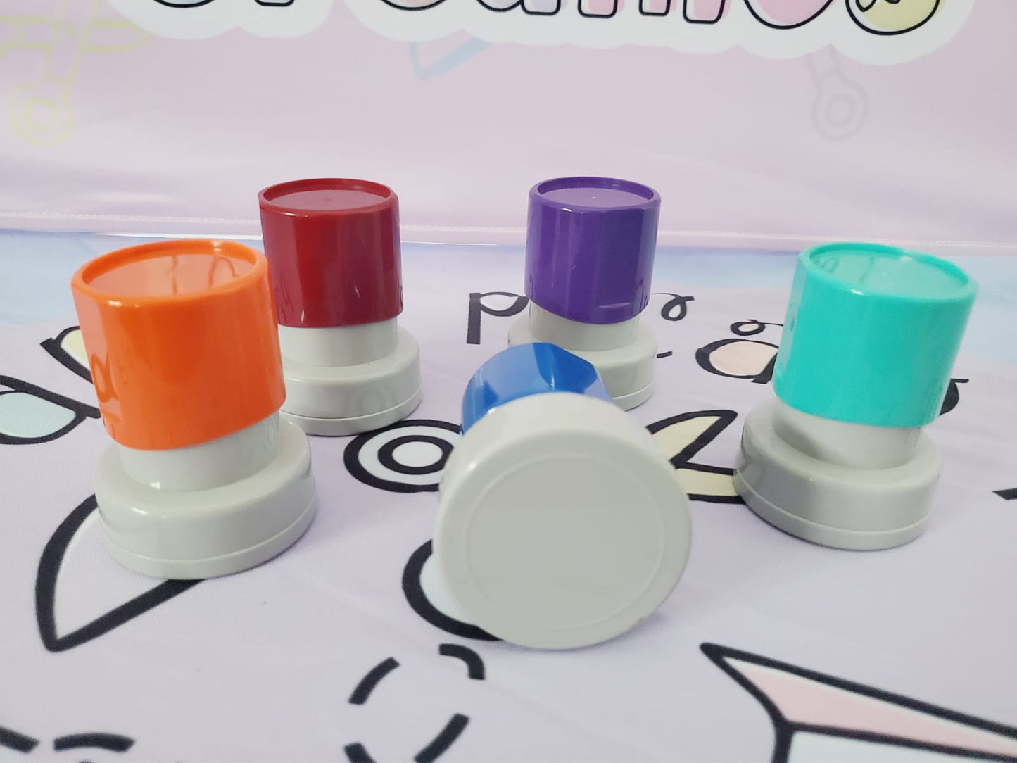 Ponchadores con tinta Logos/ creados