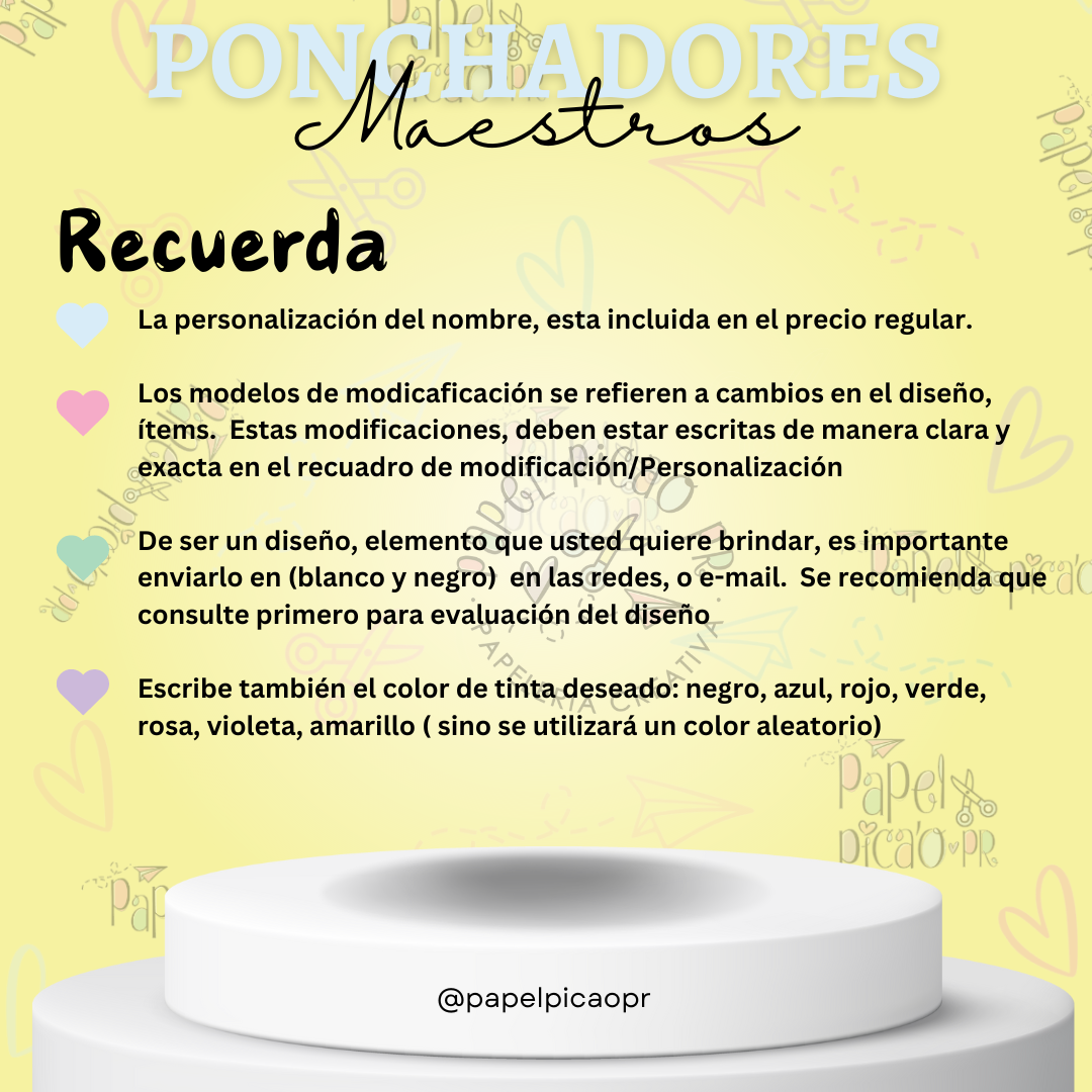 Acomodos y/o compromiso del estudiante