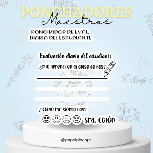 Ponchador Eval. diaria del estudiante